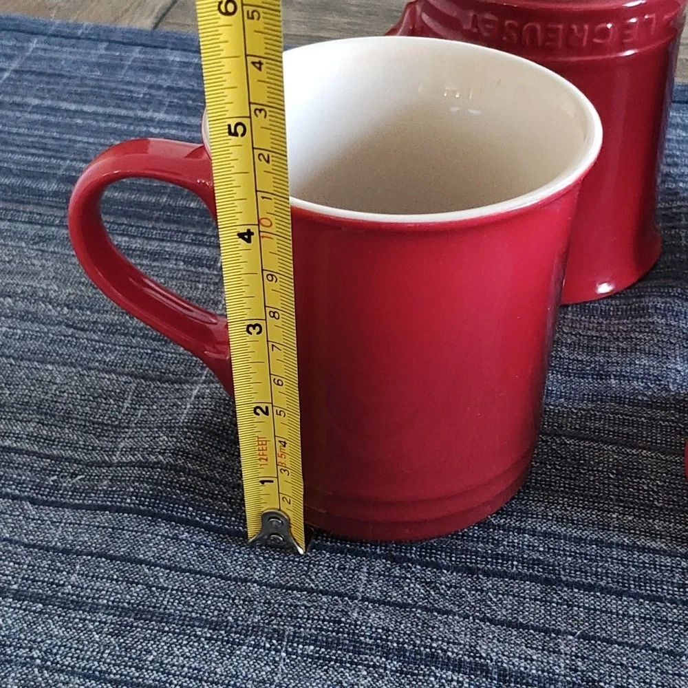 LE CREUSET COFFEE MUGS SET OF 4